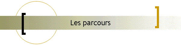 Les parcours